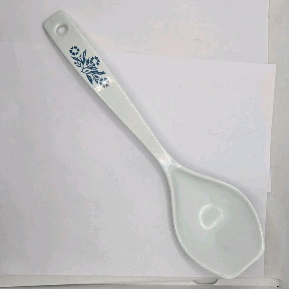 Vintage Foley Serving Spoon Scoop Utensil Melamine White